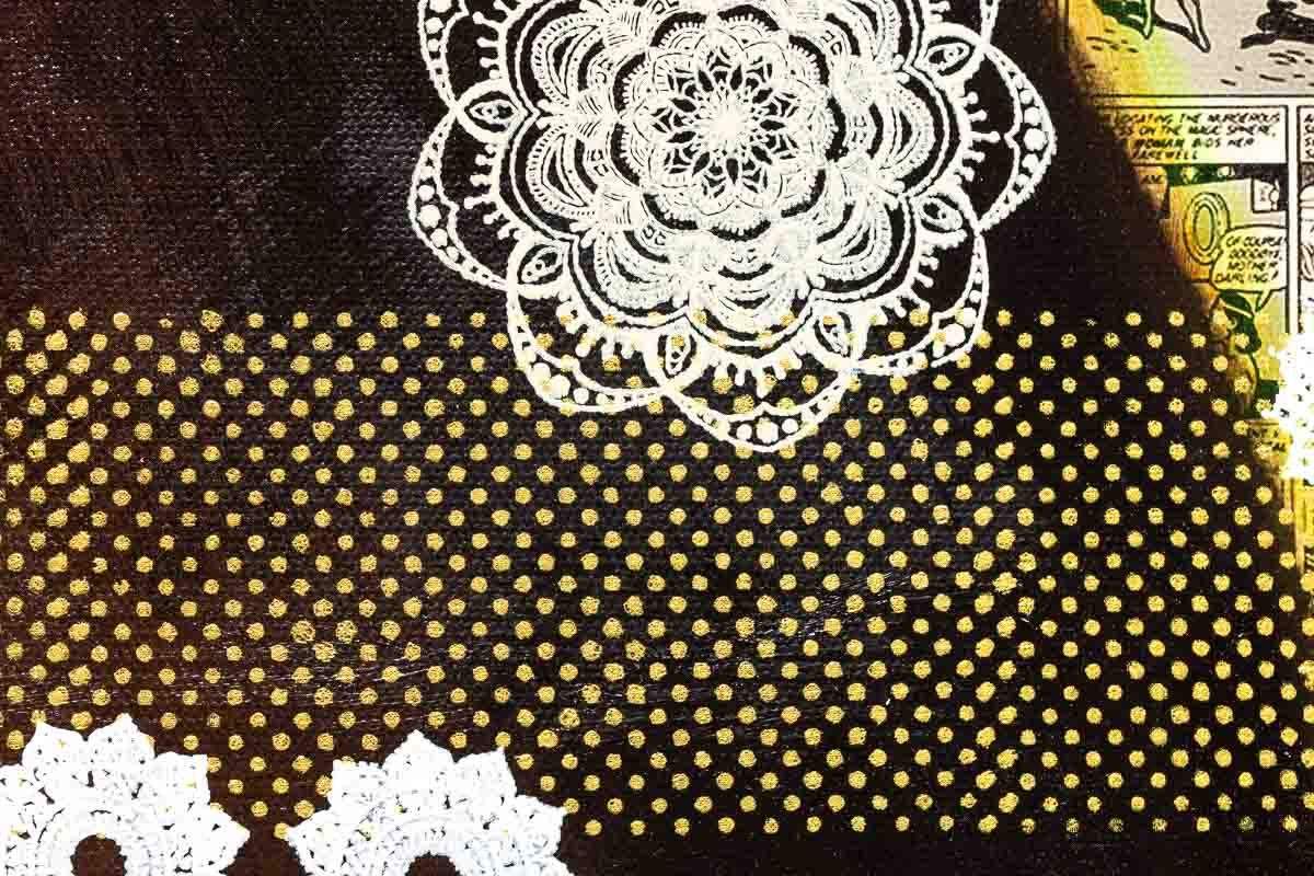 Empower - Original - SOLD by artist Mr Malcontent - Wyecliffe Galleries