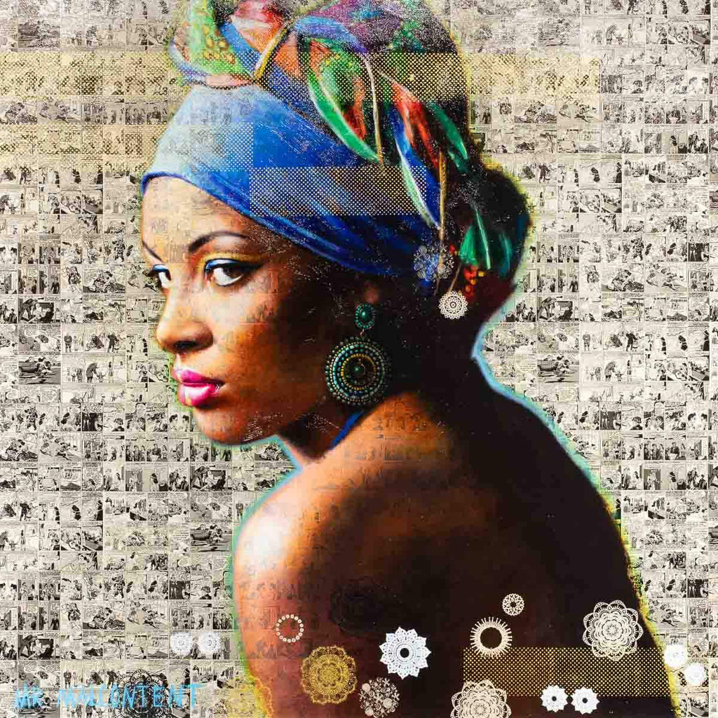 Empower - Original - SOLD by artist Mr Malcontent - Wyecliffe Galleries