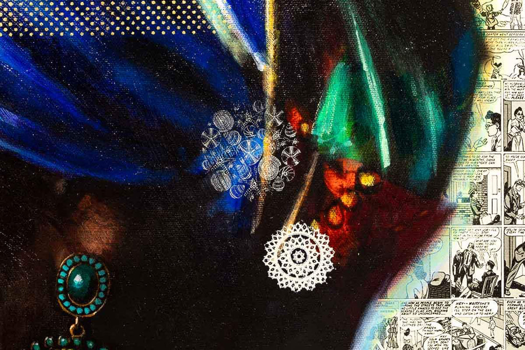 Empower - Original - SOLD by artist Mr Malcontent - Wyecliffe Galleries