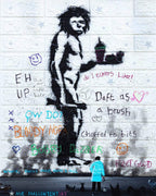 Evolution - Original by artist Mr Malcontent - Wyecliffe Galleries