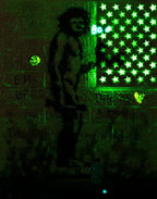 Evolution - Original by artist Mr Malcontent - Wyecliffe Galleries