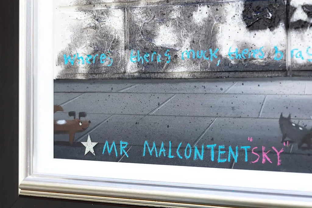 Evolution - Original by artist Mr Malcontent - Wyecliffe Galleries