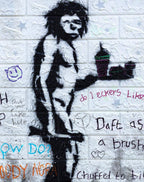 Evolution - Original by artist Mr Malcontent - Wyecliffe Galleries