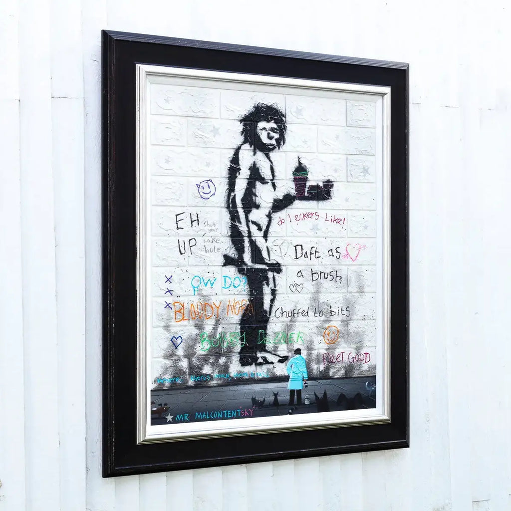 Evolution - Original by artist Mr Malcontent - Wyecliffe Galleries