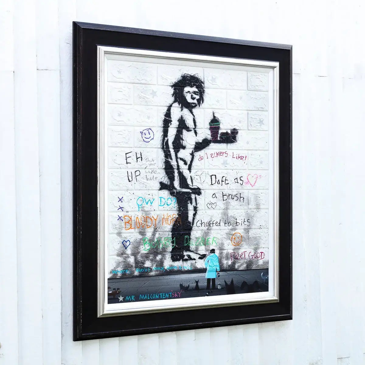 Evolution - Original by artist Mr Malcontent - Wyecliffe Galleries