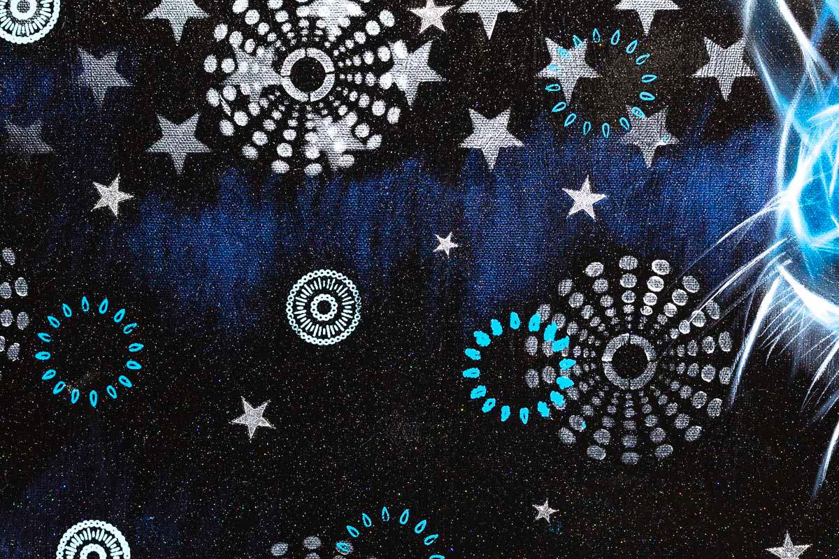 Ghost - Original - SOLD by artist Mr Malcontent - Wyecliffe Galleries