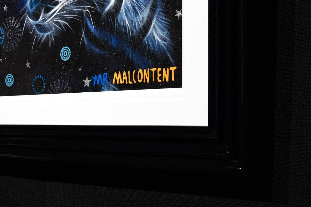 Ghost - Original Mr Malcontent Framed
