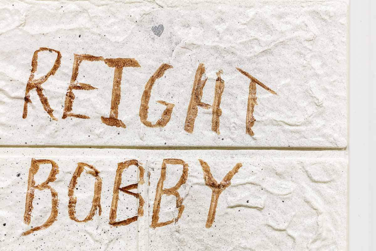 Girl in The Rain - Original SOLD by artist Mr Malcontent - Wyecliffe Galleries