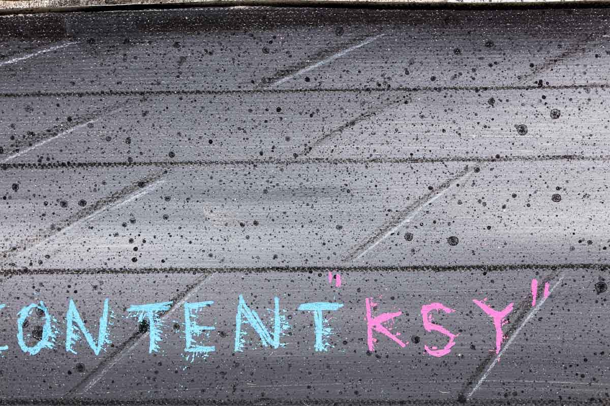 Girl in The Rain - Original SOLD by artist Mr Malcontent - Wyecliffe Galleries