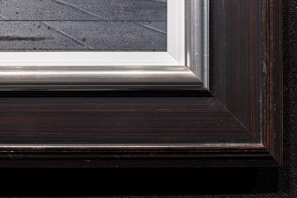 Girl in The Rain - Original SOLD by artist Mr Malcontent - Wyecliffe Galleries