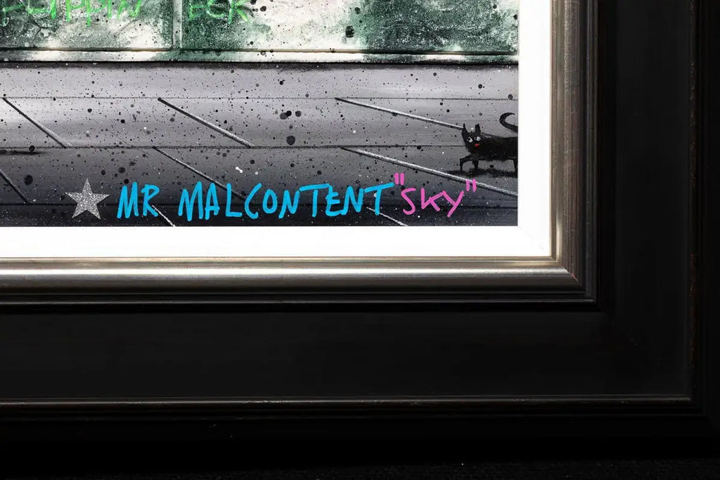 Give Peace a Chance - Original - SOLD by artist Mr Malcontent - Wyecliffe Galleries