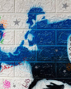 Give Peace a Chance - Original - SOLD by artist Mr Malcontent - Wyecliffe Galleries