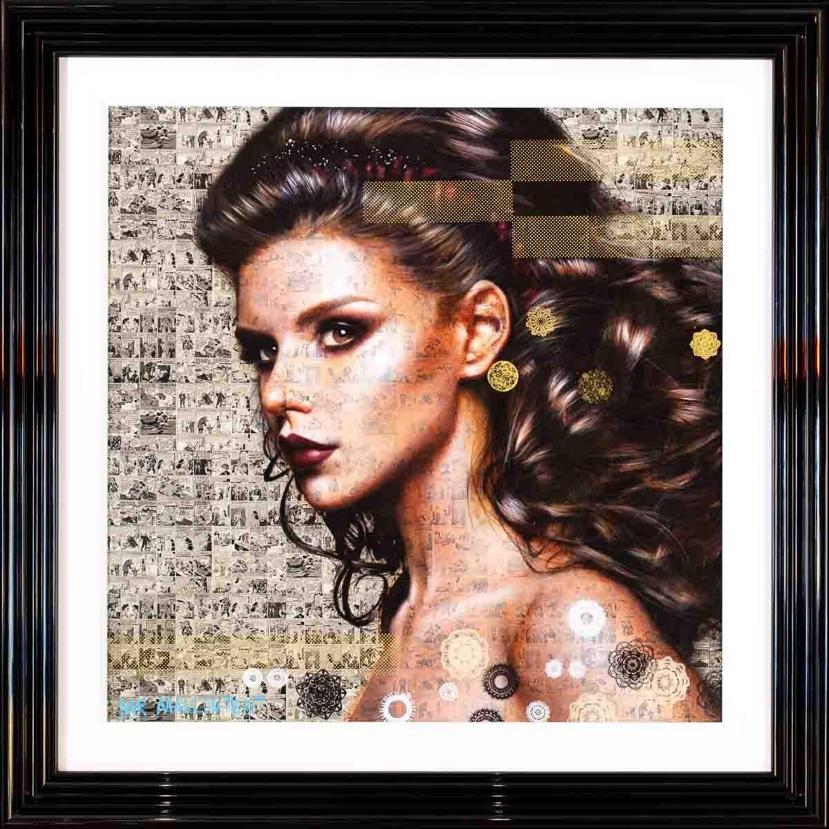 Glamour - Original - SOLD by artist Mr Malcontent - Wyecliffe Galleries