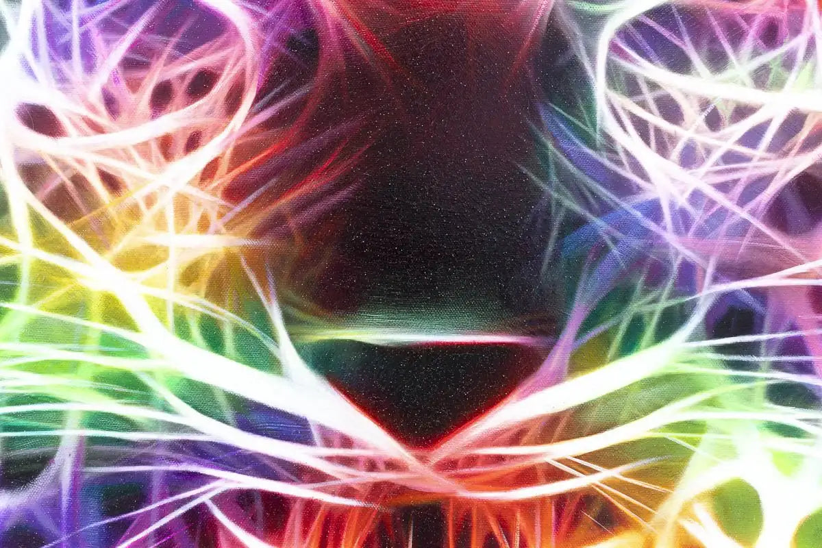 Hypnotic Eyes - Original - SOLD by artist Mr Malcontent - Wyecliffe Galleries