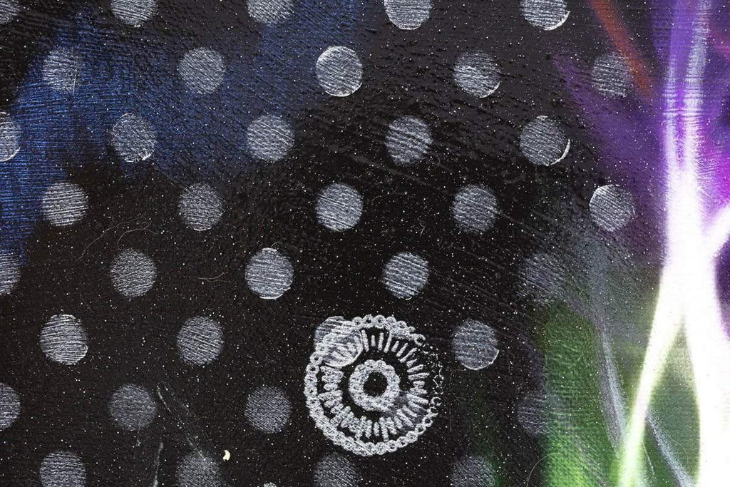 Hypnotic Eyes - Original - SOLD by artist Mr Malcontent - Wyecliffe Galleries