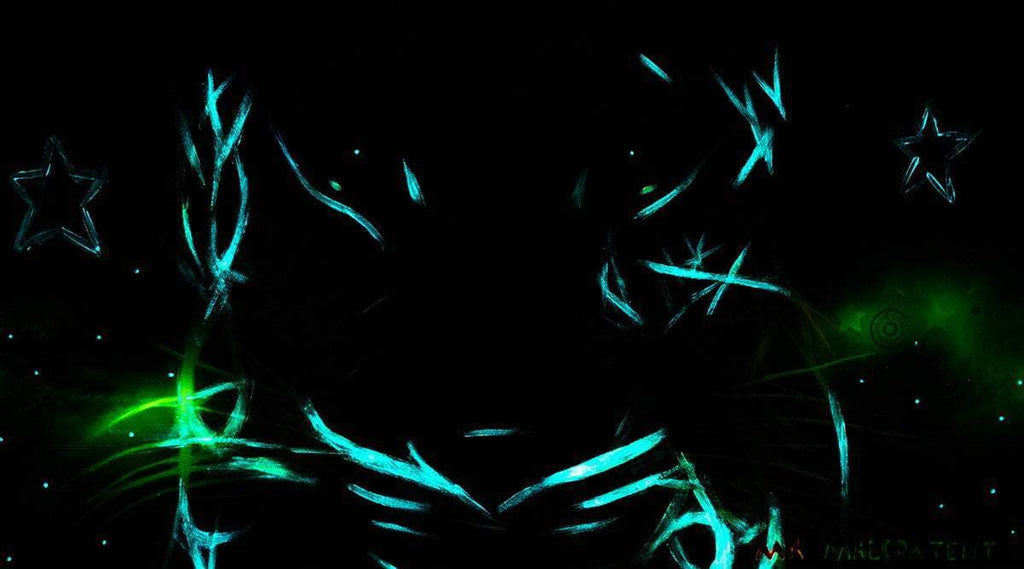 Hypnotic Eyes - Original - SOLD by artist Mr Malcontent - Wyecliffe Galleries