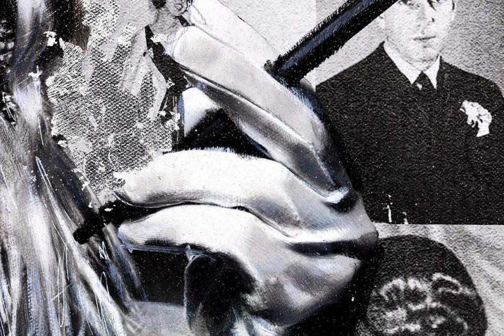 I Like to Party - Original - SOLD by artist Mr Malcontent - Wyecliffe Galleries