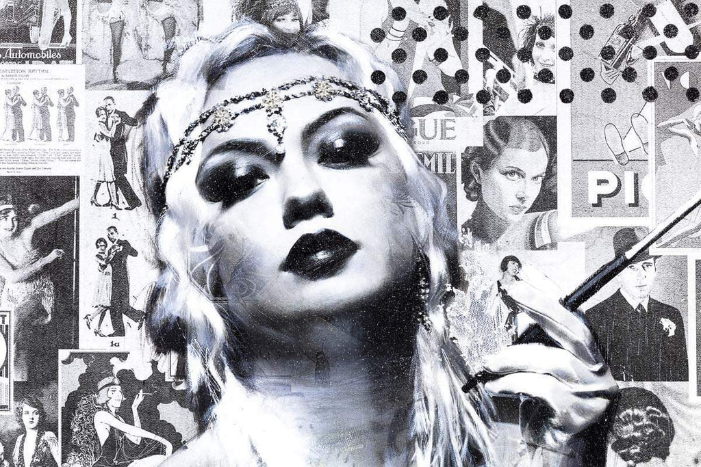 I Like to Party - Original - SOLD by artist Mr Malcontent - Wyecliffe Galleries