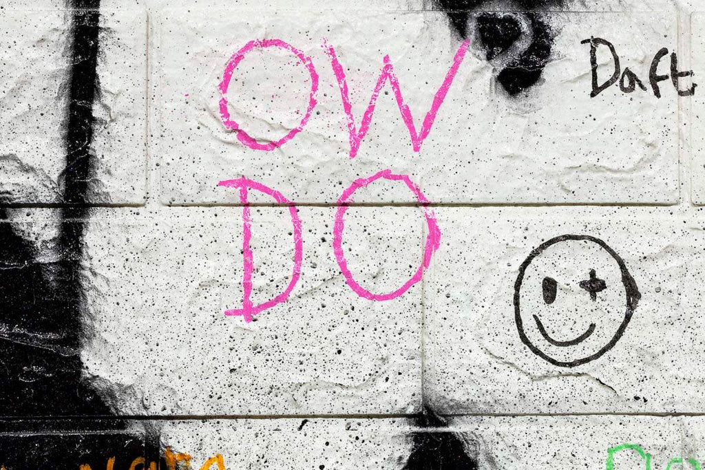 Imperfection is Beauty - Original - SOLD by artist Mr Malcontent - Wyecliffe Galleries