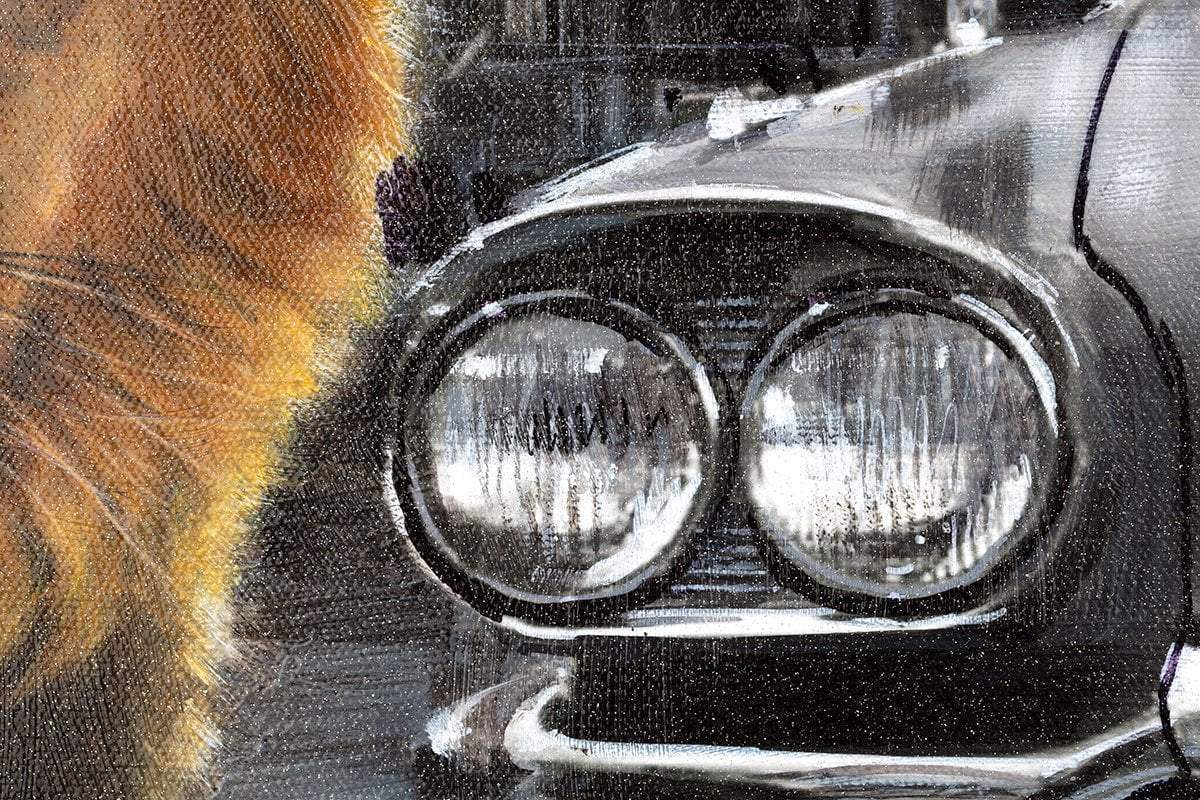 King of the City - Original - SOLD by artist Mr Malcontent - Wyecliffe Galleries