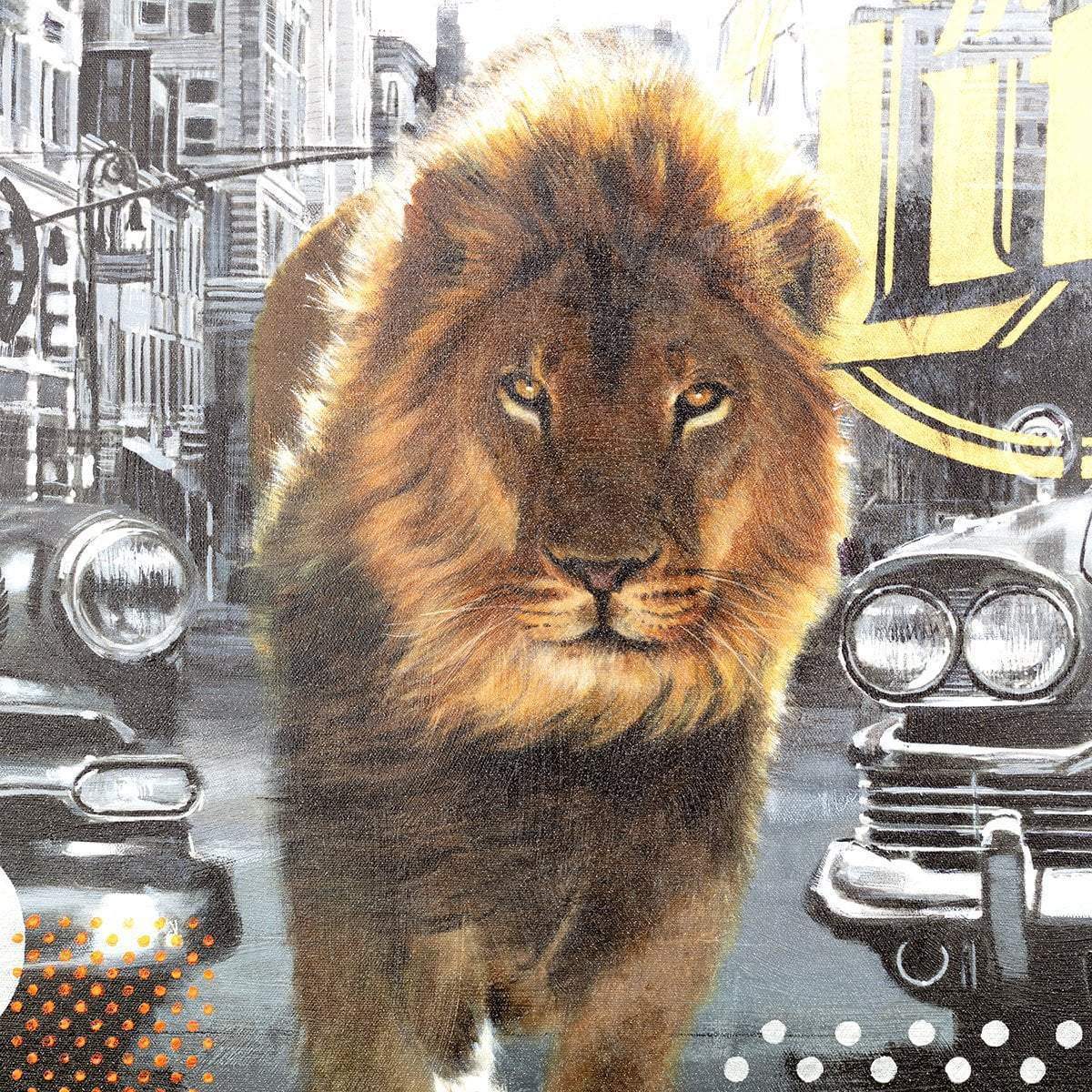 King of the City - Original - SOLD by artist Mr Malcontent - Wyecliffe Galleries