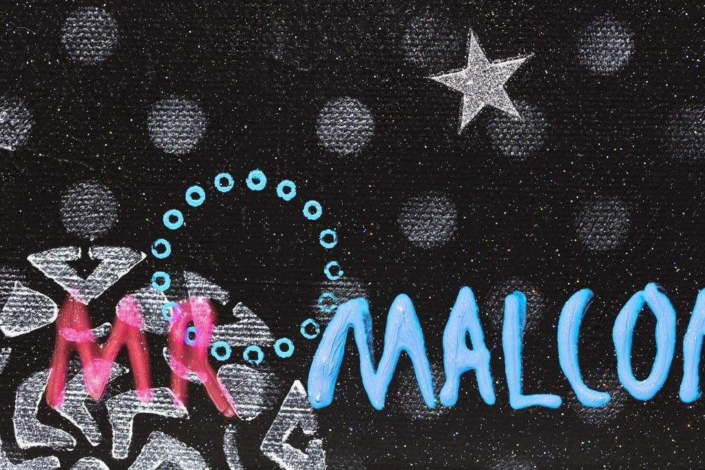 Krypton - Original - SOLD by artist Mr Malcontent - Wyecliffe Galleries