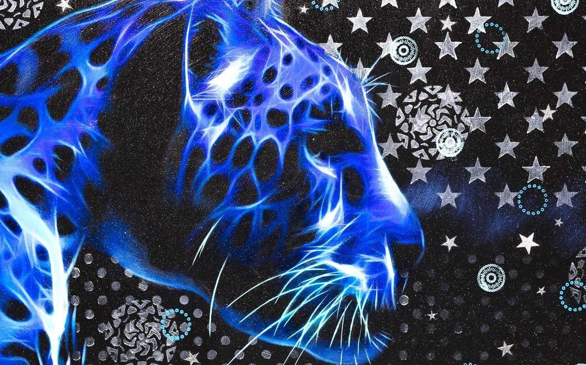 Krypton - Original - SOLD by artist Mr Malcontent - Wyecliffe Galleries