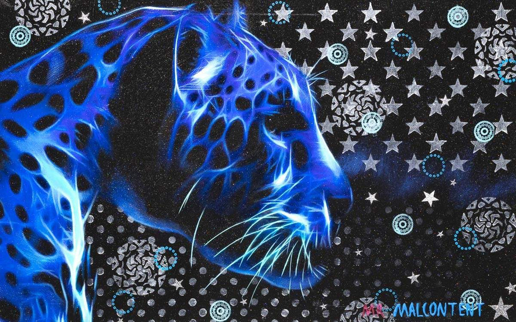 Krypton - Original - SOLD by artist Mr Malcontent - Wyecliffe Galleries