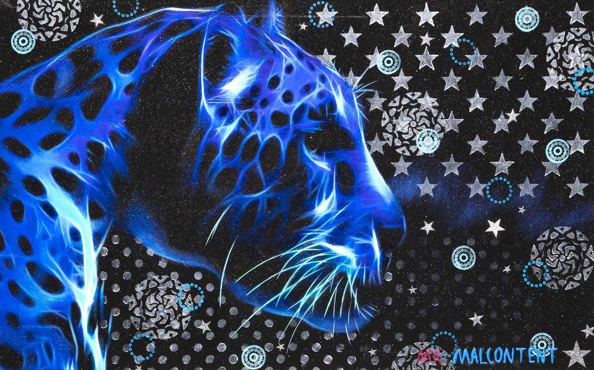 Krypton - Original - SOLD by artist Mr Malcontent - Wyecliffe Galleries