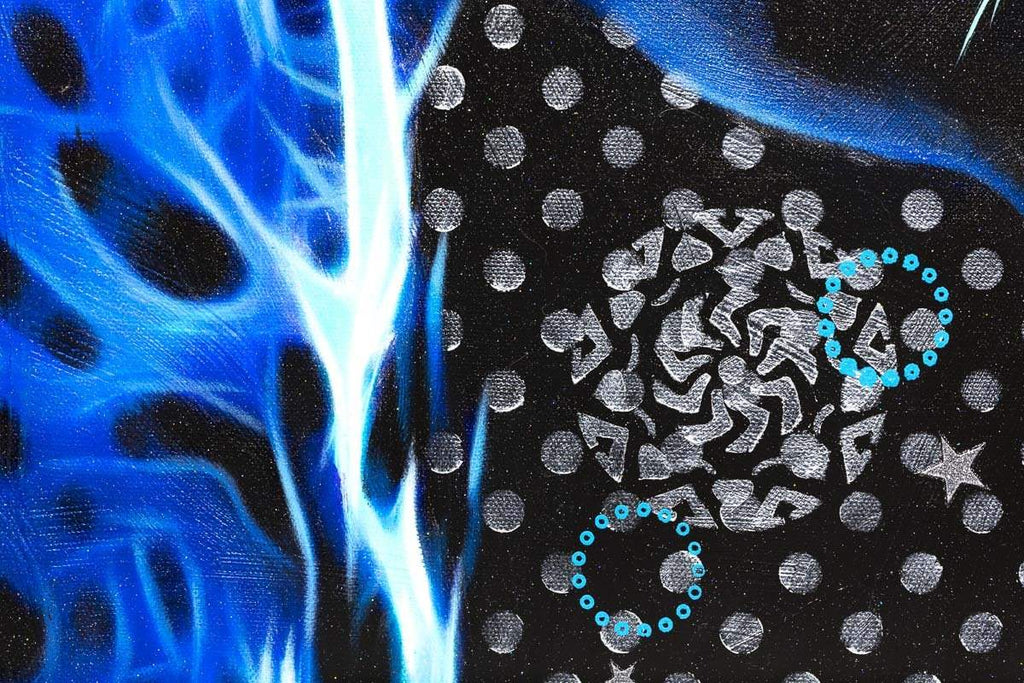 Krypton - Original - SOLD by artist Mr Malcontent - Wyecliffe Galleries