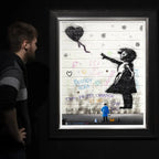 Let Go - Original - SOLD by artist Mr Malcontent - Wyecliffe Galleries