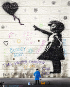 Let Go - Original - SOLD by artist Mr Malcontent - Wyecliffe Galleries