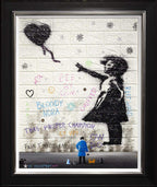 Let Go - Original - SOLD by artist Mr Malcontent - Wyecliffe Galleries