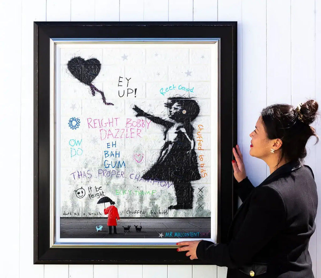 Let it Go - Original by artist Mr Malcontent - Wyecliffe Galleries