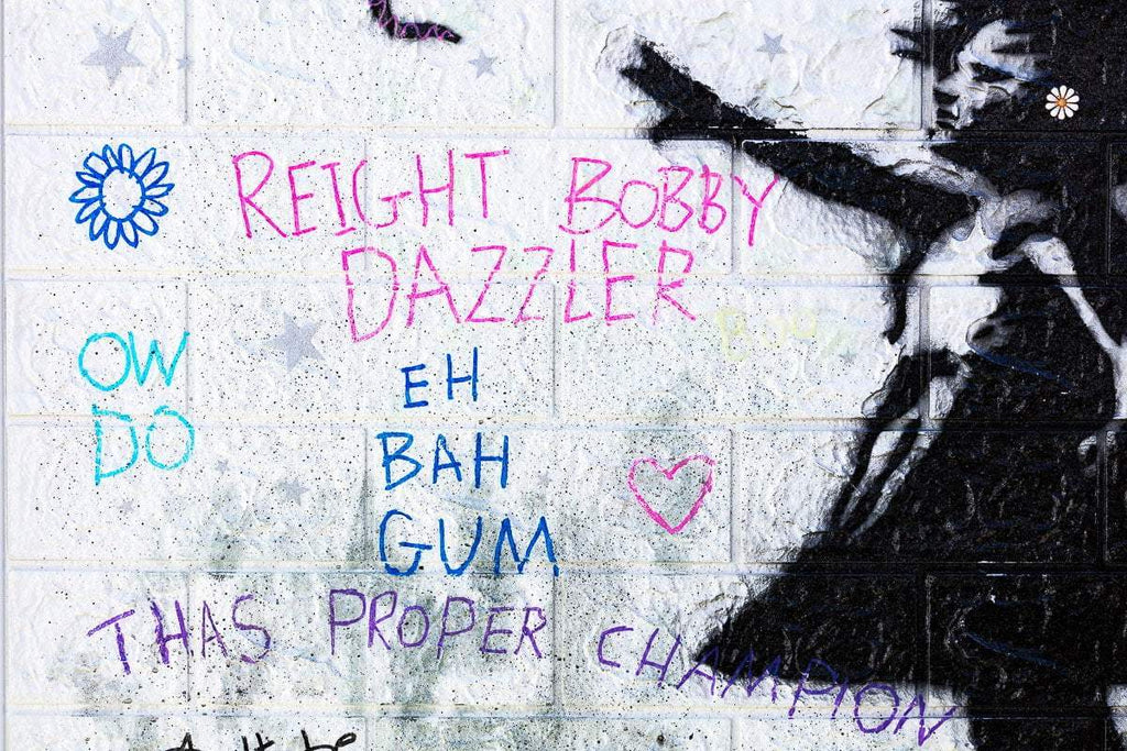 Let it Go - Original by artist Mr Malcontent - Wyecliffe Galleries