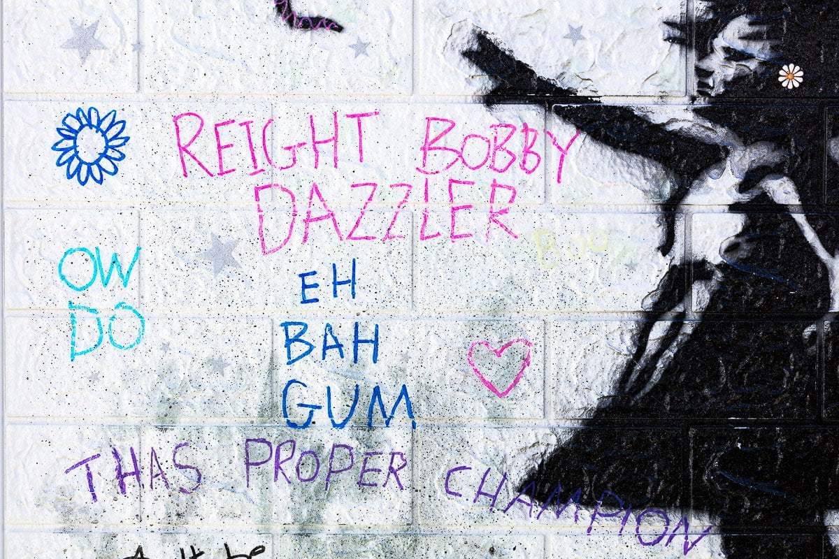 Let it Go - Original by artist Mr Malcontent - Wyecliffe Galleries