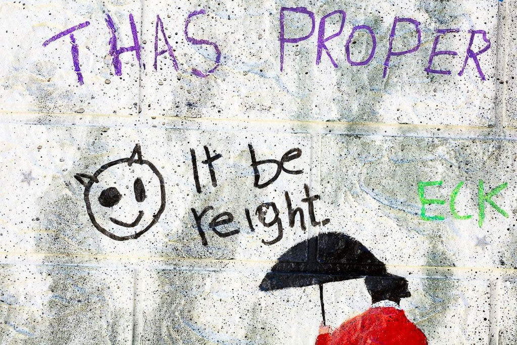 Let it Go - Original by artist Mr Malcontent - Wyecliffe Galleries