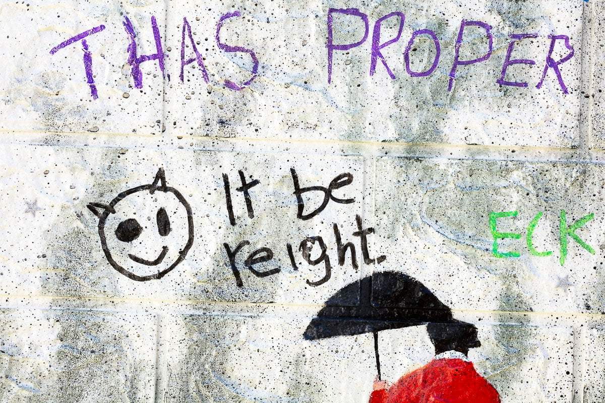 Let it Go - Original by artist Mr Malcontent - Wyecliffe Galleries