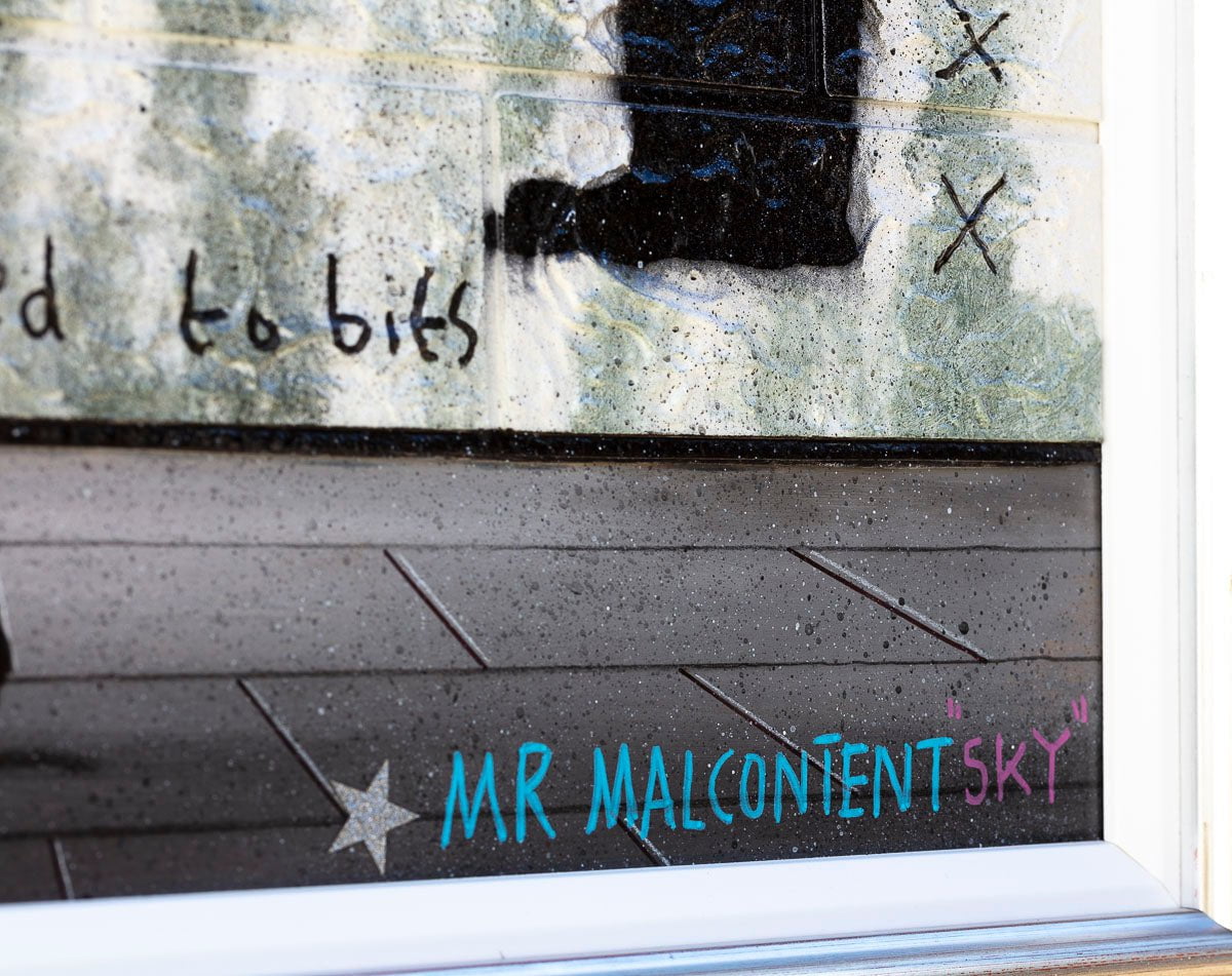 Let it Go - Original Mr Malcontent Framed