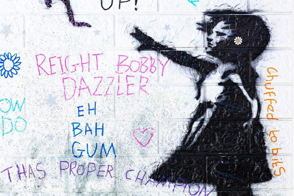 Let it Go - Original by artist Mr Malcontent - Wyecliffe Galleries