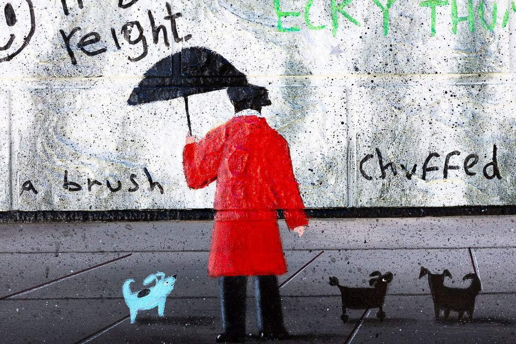 Let it Go - Original by artist Mr Malcontent - Wyecliffe Galleries