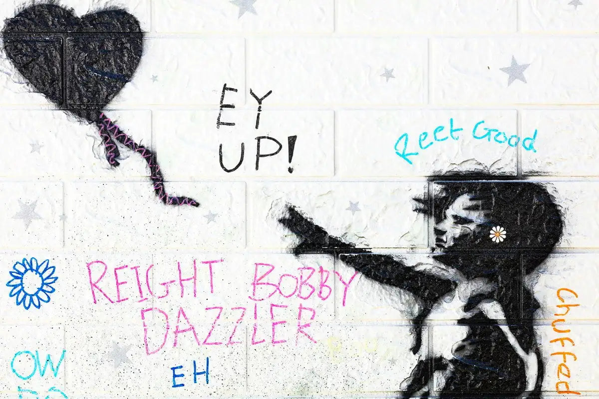 Let it Go - Original by artist Mr Malcontent - Wyecliffe Galleries