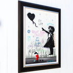 Let it Go - Original by artist Mr Malcontent - Wyecliffe Galleries