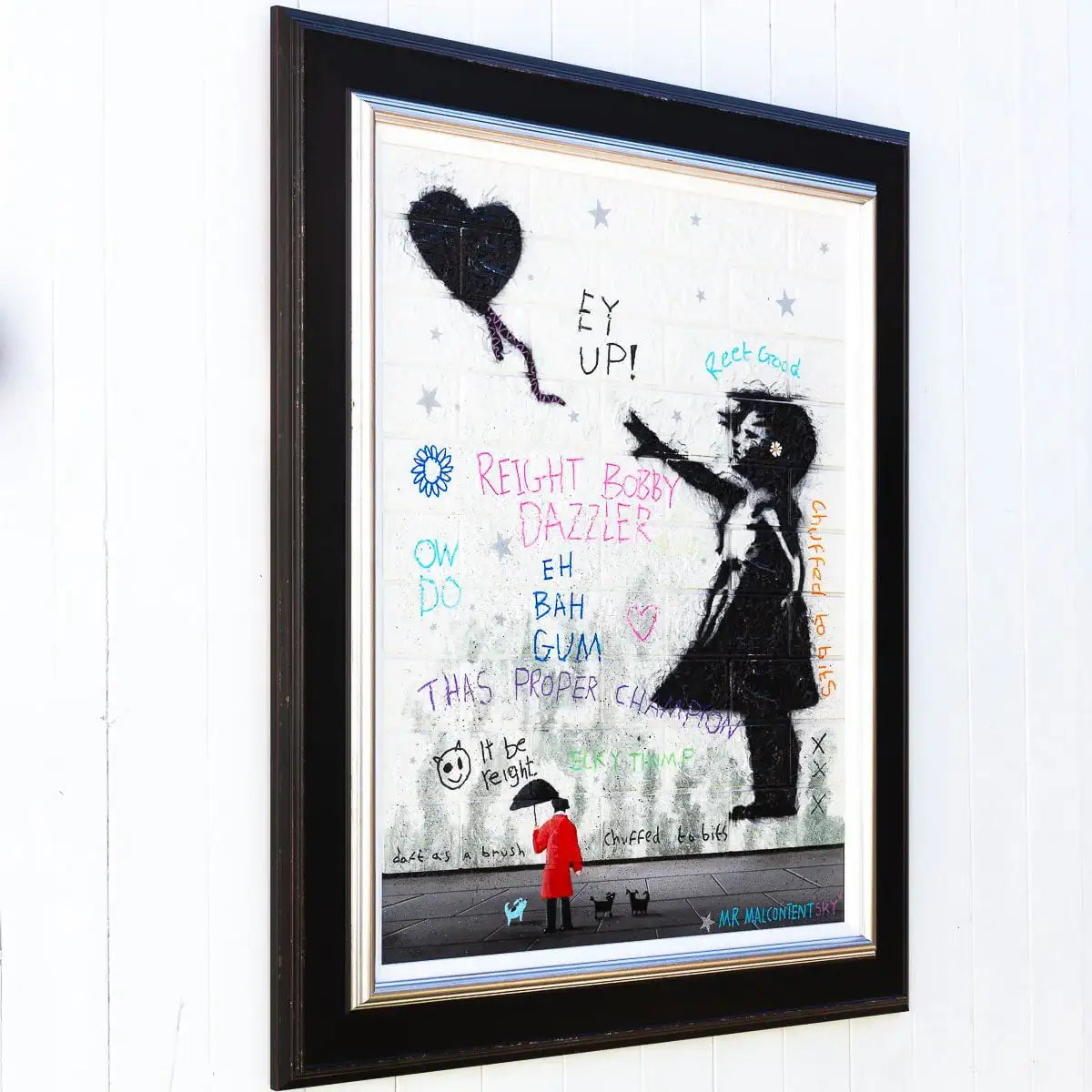 Let it Go - Original by artist Mr Malcontent - Wyecliffe Galleries