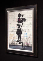 Love Bomb - Original by artist Mr Malcontent - Wyecliffe Galleries