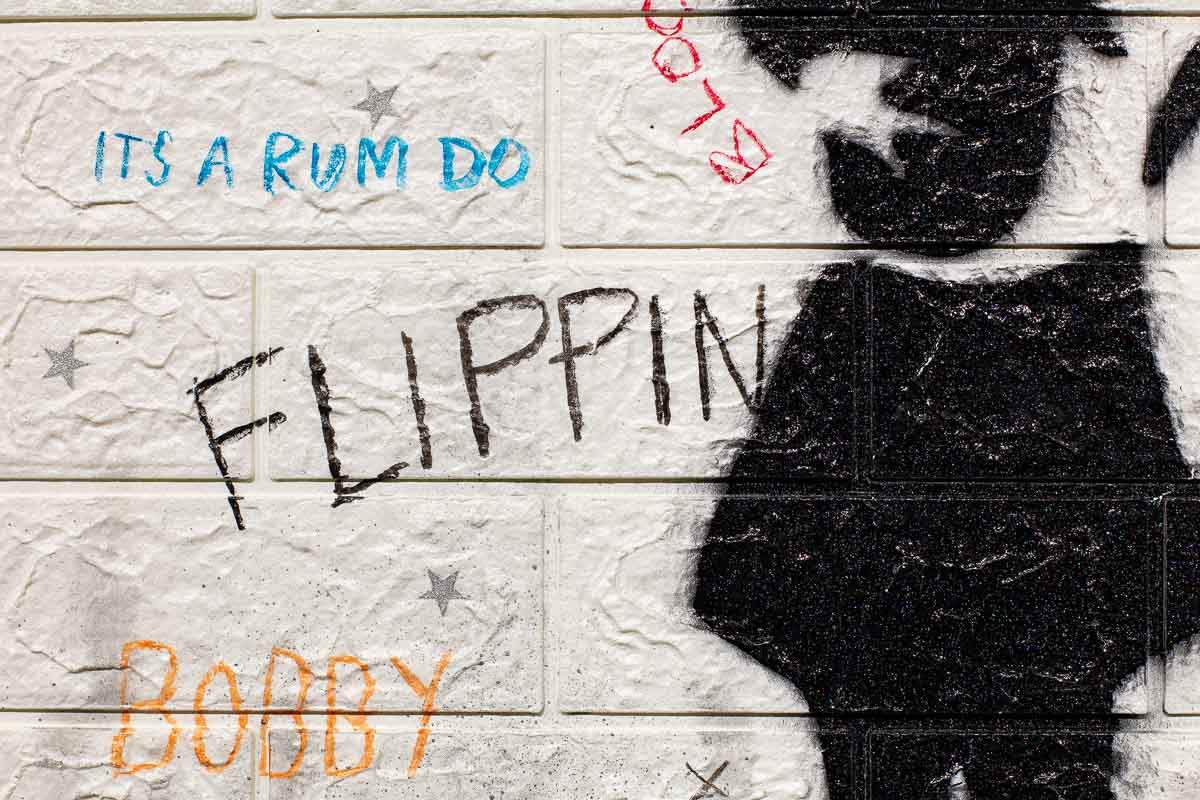 Love Bomb - Original by artist Mr Malcontent - Wyecliffe Galleries