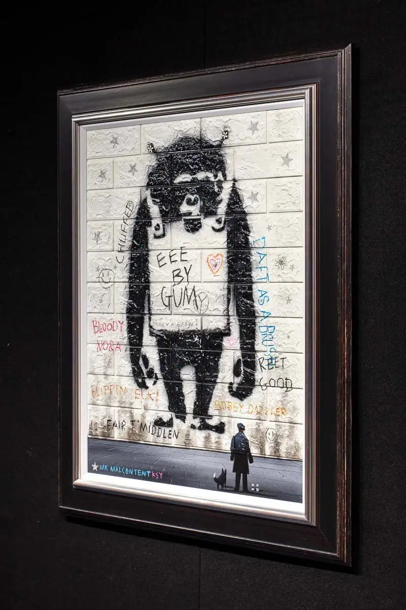 Monkey Business - Original - SOLD by artist Mr Malcontent - Wyecliffe Galleries