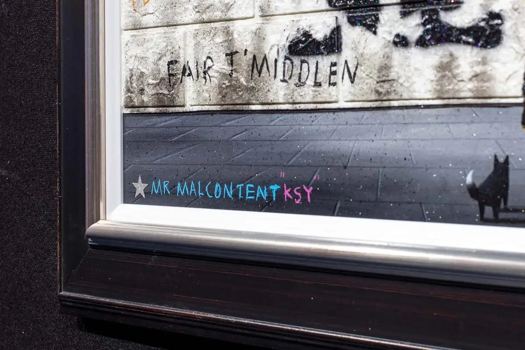 Monkey Business - Original - SOLD by artist Mr Malcontent - Wyecliffe Galleries