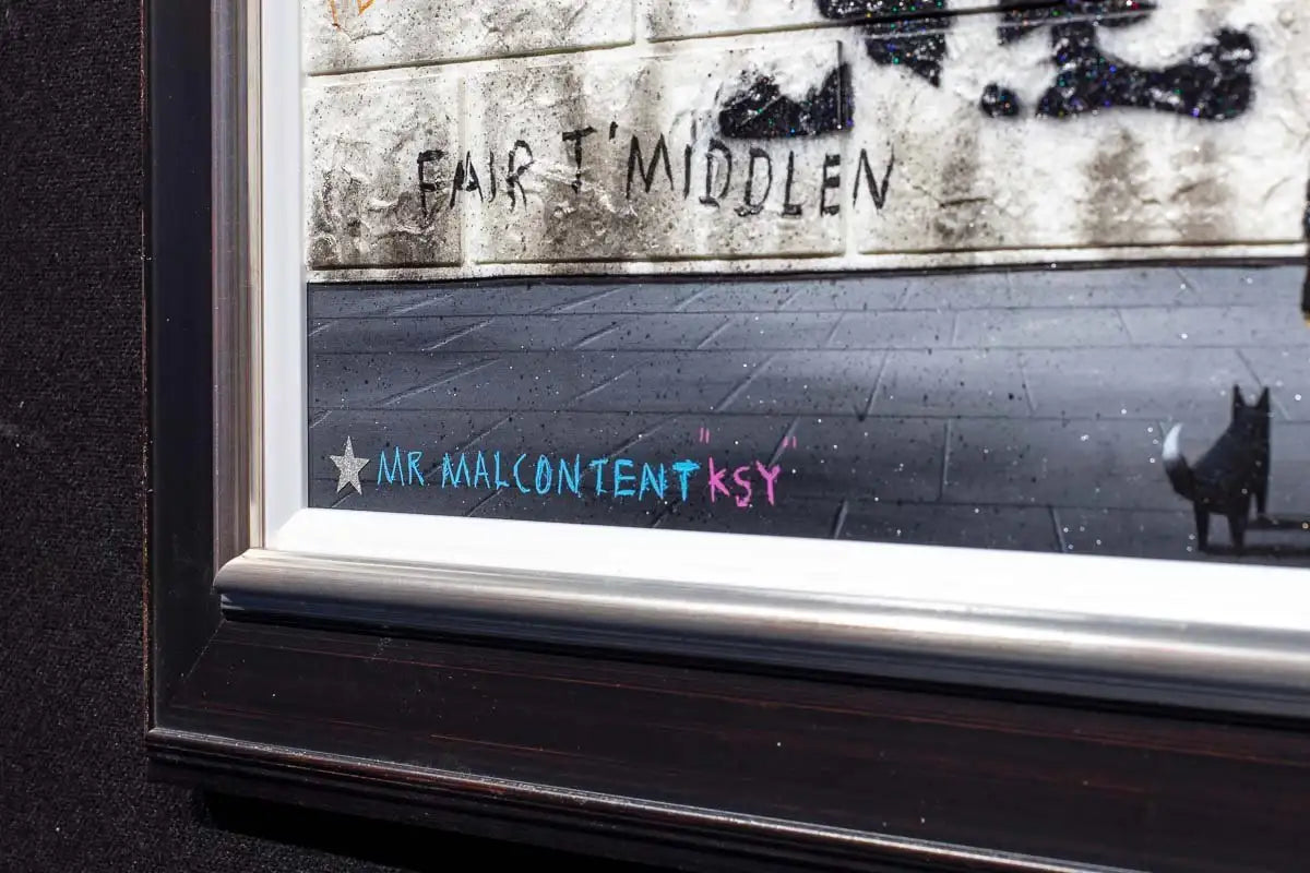 Monkey Business - Original - SOLD by artist Mr Malcontent - Wyecliffe Galleries