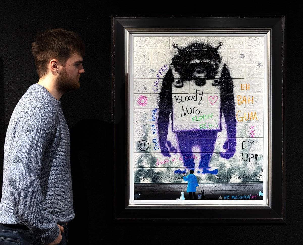 Monkeying Around - Original by artist Mr Malcontent - Wyecliffe Galleries